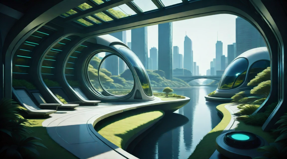 masterpiece, best_quality, very_aesthetic, highres, absurdres, ultra detailed,
<lora:negXL:0.5> <lora:solarpunk_IL:1>
solarpunk, nature, , scenery, sky, solar panel,
indoors dark green theme,green theme multiple-tone colors, city, cityscape, day, scenery, outdoors, tree, building, cityscape,,grass,futuristic,science fiction, river, sail boat , storefron with storefron ,