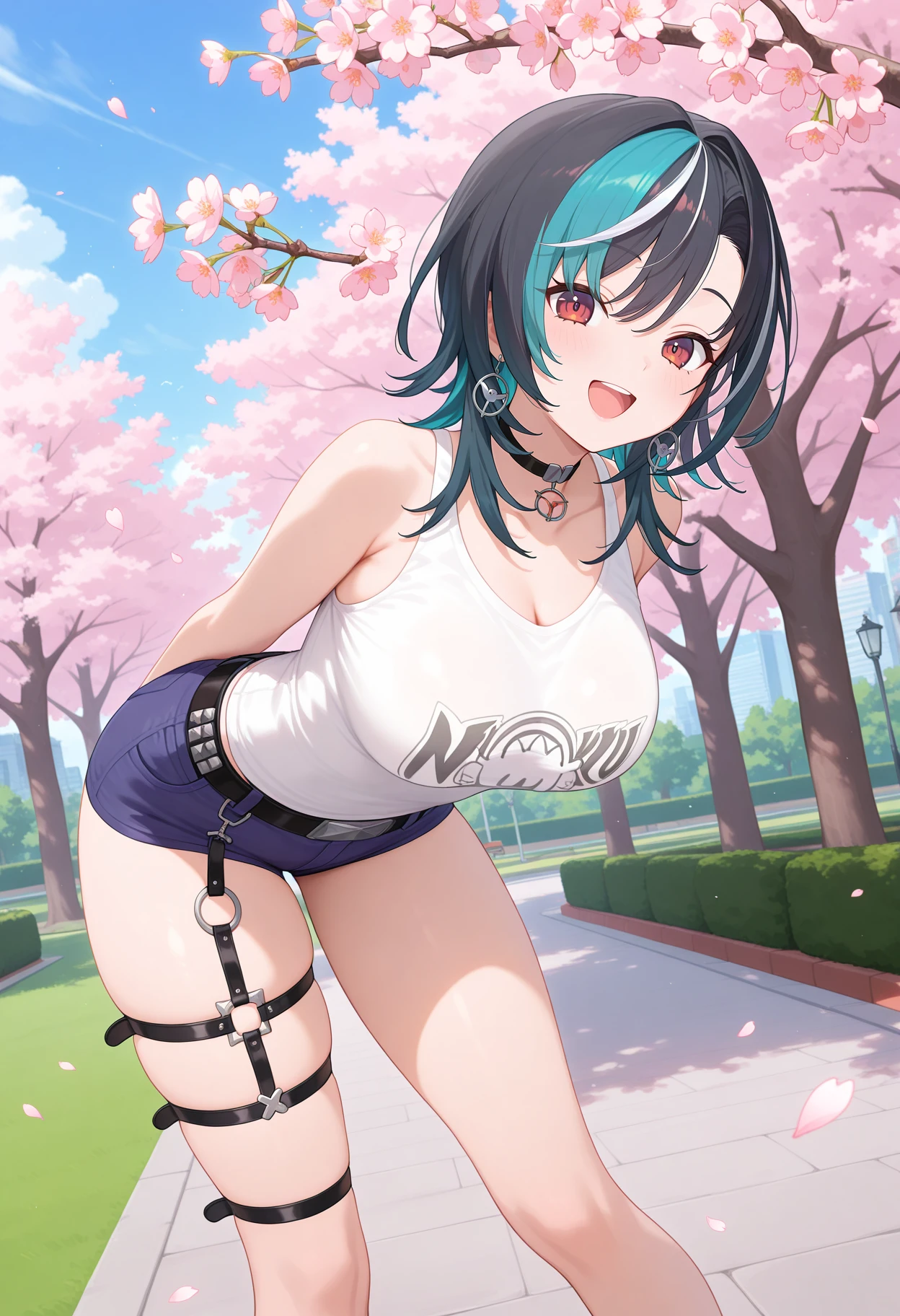 (((nsfw))), Nipples, kochou shinobu, (((((Road bike))))), (((Cycling Shorts, Cycling shirts))), (((((bicycleに乗る))))), ((((((Road bikeに跨る)))))), , whole body, boost mood, Ultra-realistic 8K CG，masterpiece,, （（Highly detailed background，Delicate pattern，Intricate details, Fine and beautiful eyes）），The best quality in the best condition，とてもとてもとても詳細なface， Highly detailed eyesとface，Highly detailed eyes，kochou shinobu，Multicolored Hair，No bangs，Hair Intake，, Purple eyes，，butterfly，band，（熱band庭園：1.2），Purple Flower，mostly cloudy null，Tyndall effect，slope_null，face，beautiful null，，Seductive posture，（Cleavage:1.3)， woman,15 years old,Road bike,No underwear, cute, (((Cycling Shorts))),,Laughing with your mouth open, ((Sweat))(See through),((bicycle)),((Black Hair)),blush,((Recall))(Sweatで濡れた)Reflecting the buttocks,bicycleのスパッツ, Mountain
