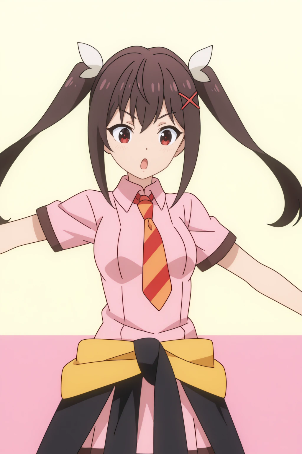 Anju from zombie 100 anime, 