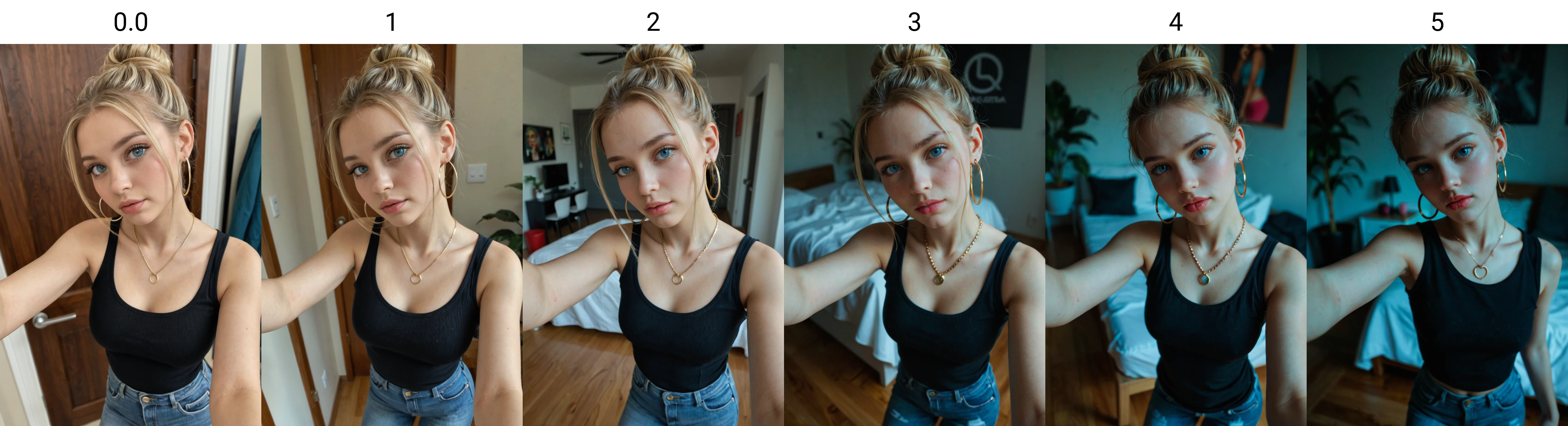 LUT Color Grading - Slider