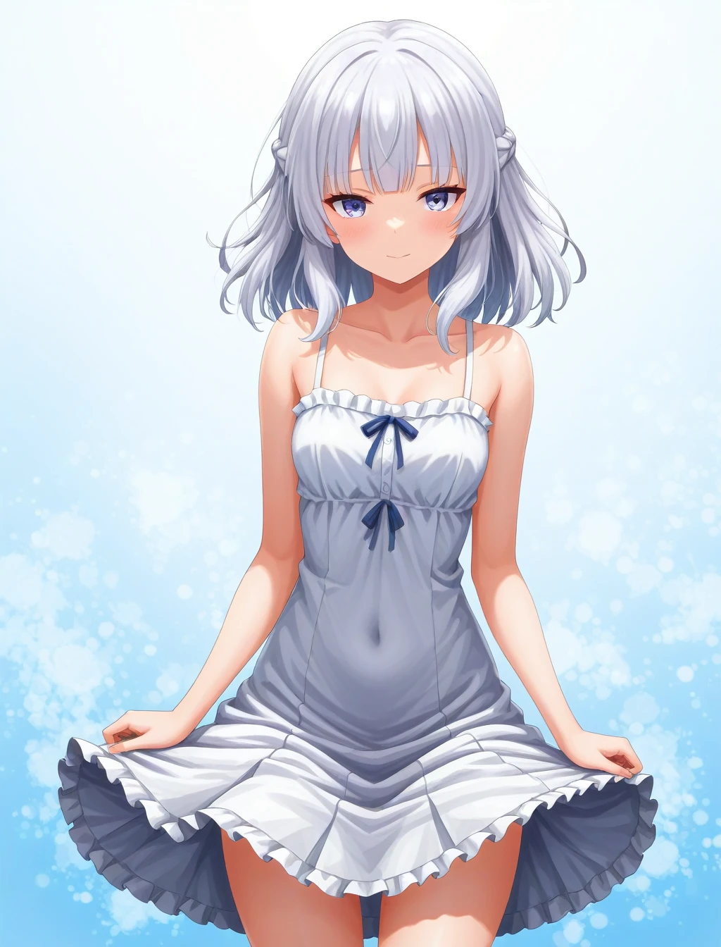 <lora:sakayanagi_arisu_XL_illustrious-noob_v1:1> 1girl, sakayanagi arisu, sundress,, best quality, masterpiece, high quality,  highres, absurdres ,<lora:NoobV065sHyperDmd:1>