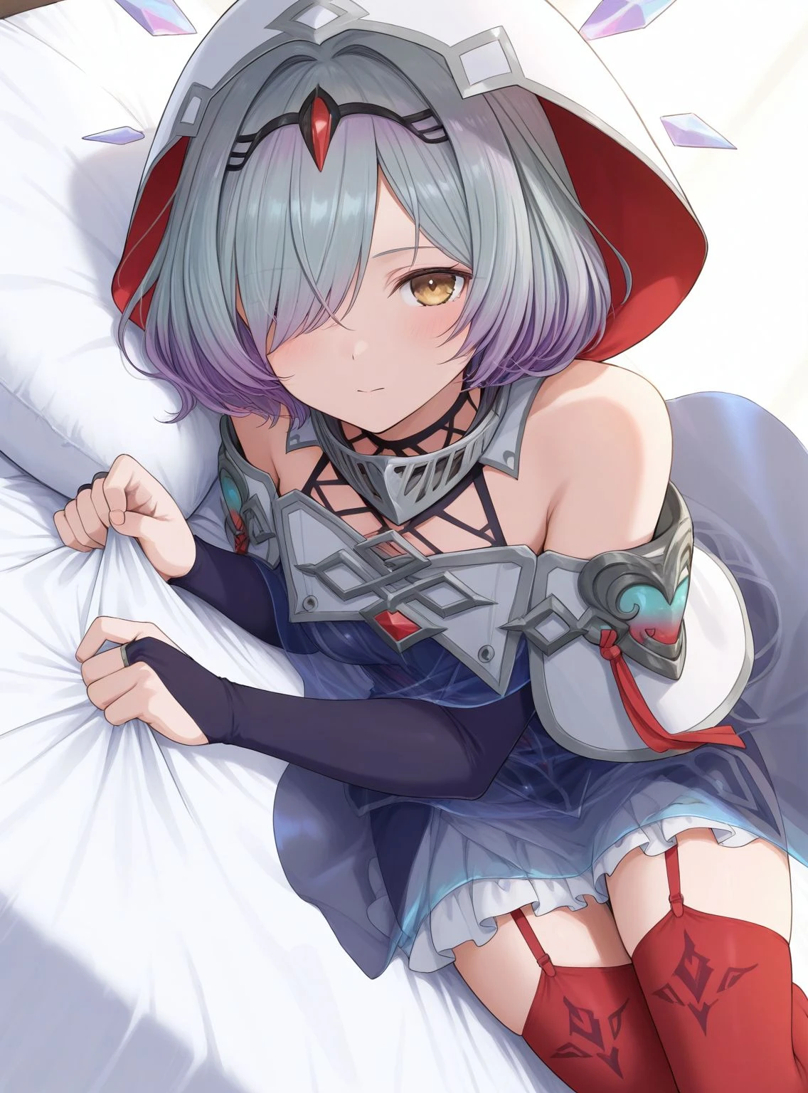 NSFW,masterpiece,Highest quality,High resolution,Super detailed,Sinon\(Sword Art Online\),Bare shoulders,Removable sleeves,Hand guard,leotard,Cape,Frilled mini skirt,gem, hair ornaments, Hair Clip,Thigh straps,Embarrassed,Expecting face,(Lust),(Estrus),(Ecstasy face),blush,Fantasy,inn,bedroom,(Middle-aged men),(Having sex),Insert,Creampie,,forcibly,(rape),Lying down