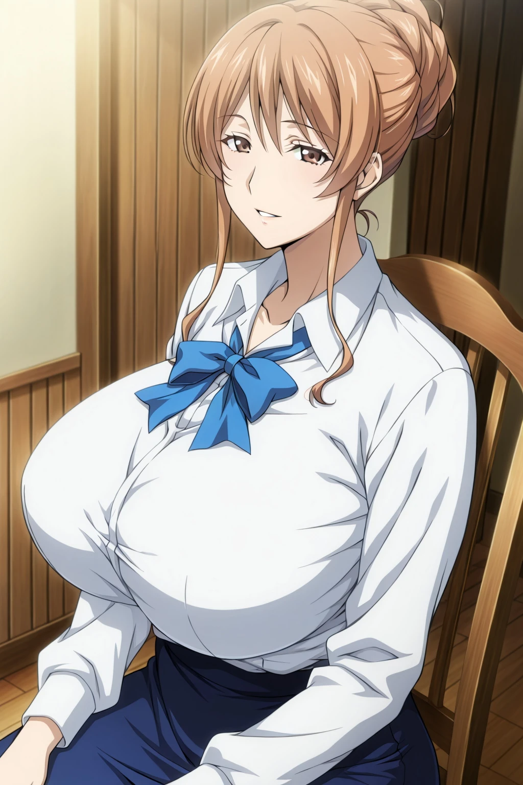 Miwa Shirakawa 白河美和 | Kyonyuu Hitozuma Onna Kyoushi Saimin 巨乳人妻女教師催眠 V1