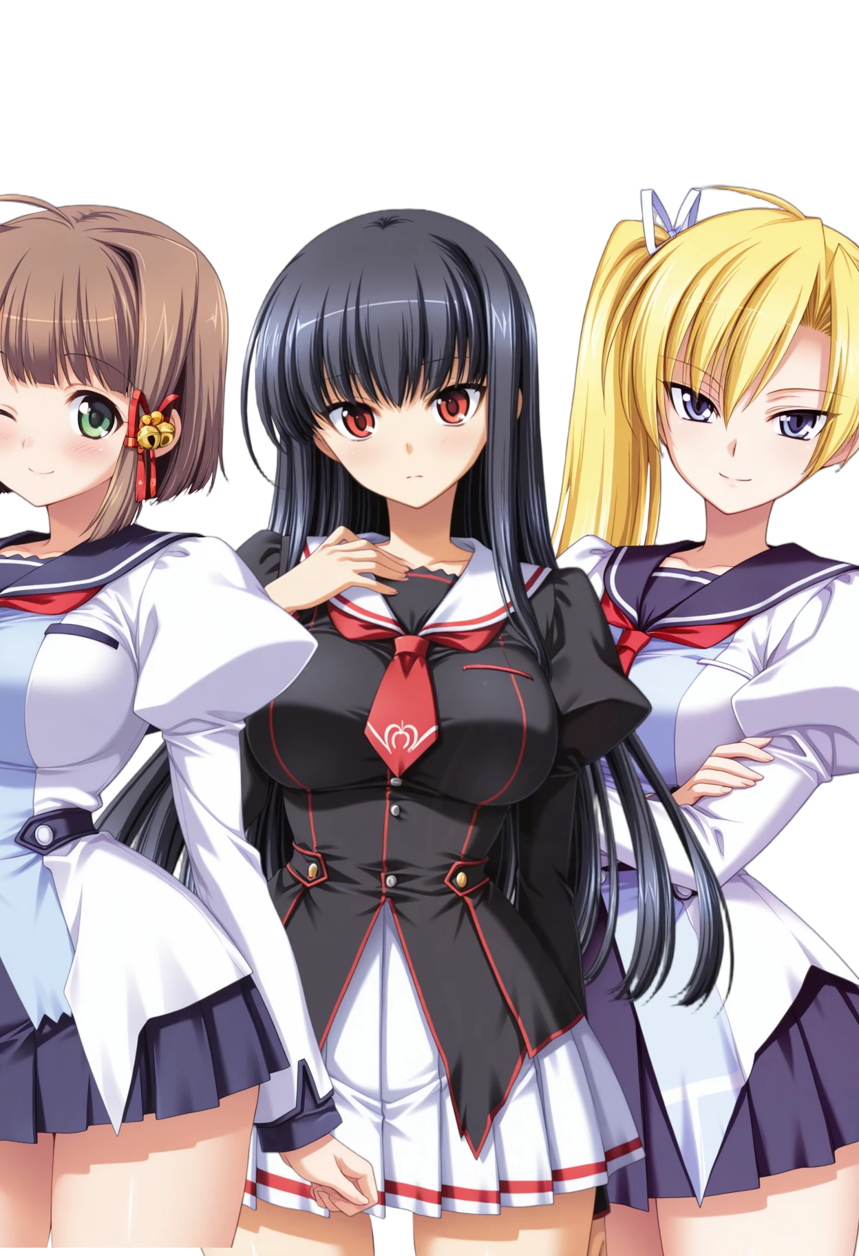 Hikaru Izumi 泉 ヒカル + Yuki Ayatsuji 綾辻 ユキ + Seira Kamu セイラ・神居 - [Character pack]  Seito Kaichou Hikaru / 聖徒会長ヒカル [Character pack] v1.0