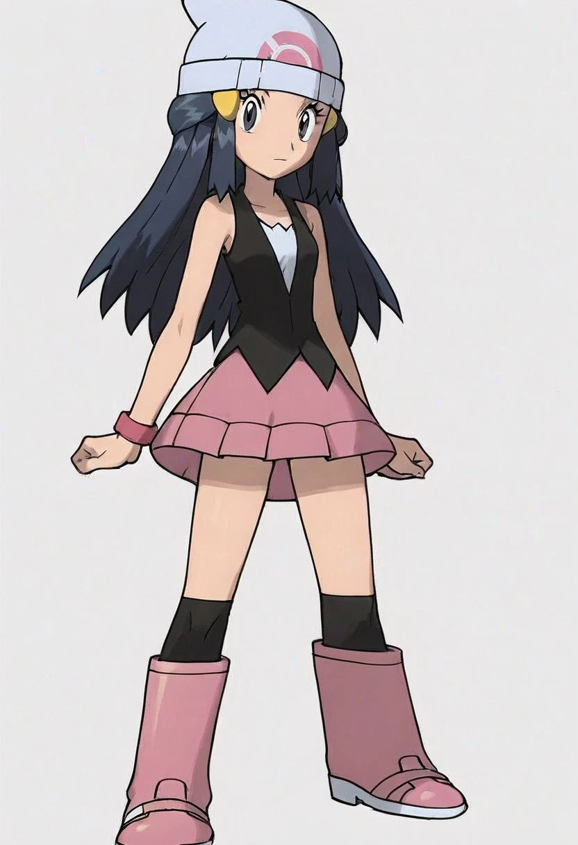 Dawn / Hikari (ヒカリ) Pokemon DPPt (Ken Sugimori style) V1