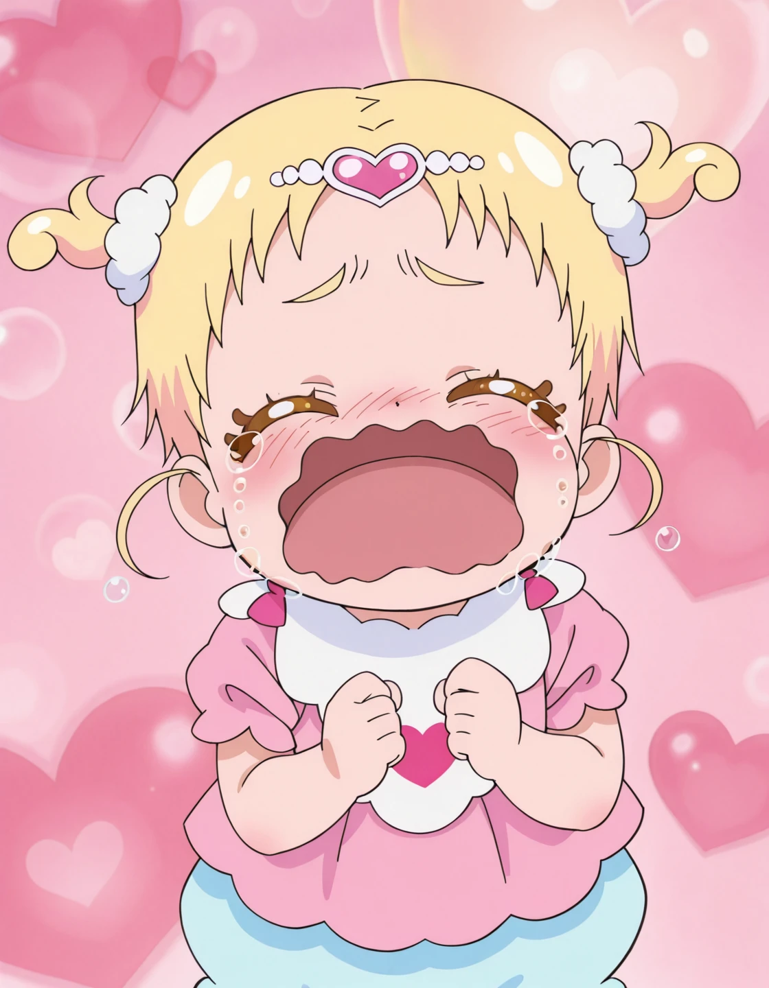 giantess artwork、A giantess looks down on a small person、woman、mouth、mouth内が見える、Teeth are visible、Sticking out tongue、Licking a little person、Giant girl illustration、Cute face、mouthを開ける