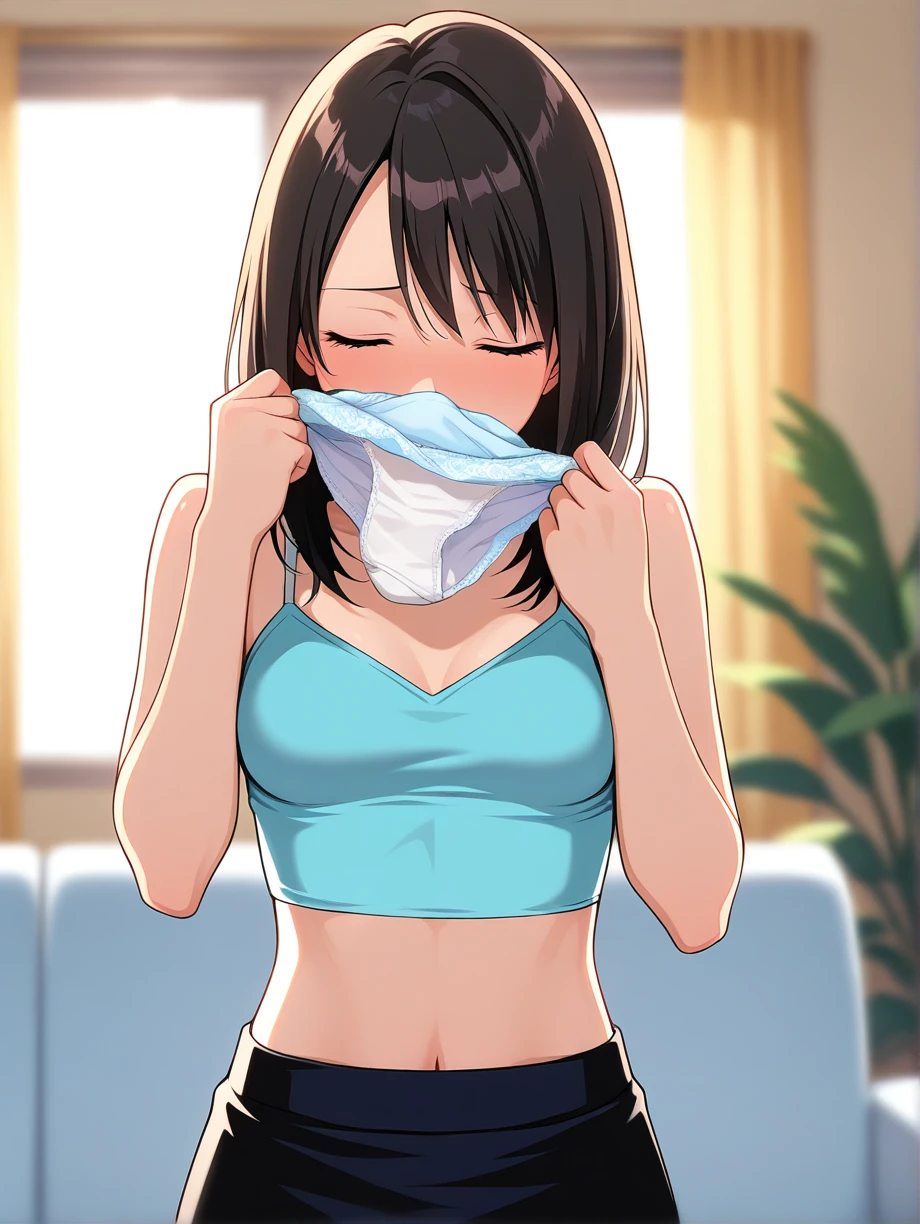 Sniffing Panties [Concept] [Illustrious] v0.1