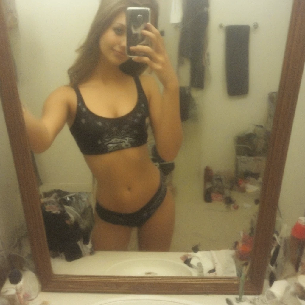 2000s style mirror selfie V1