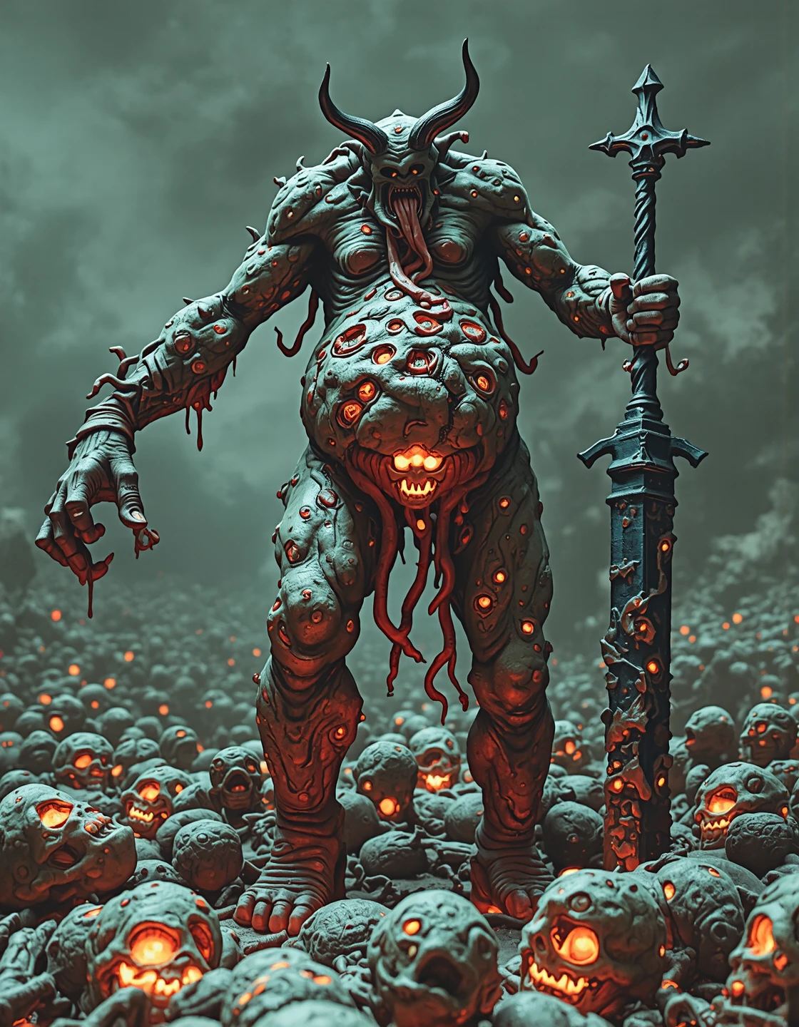 Plaguebearer of Nurgle - Grimdark 40,000 (Flux) V1