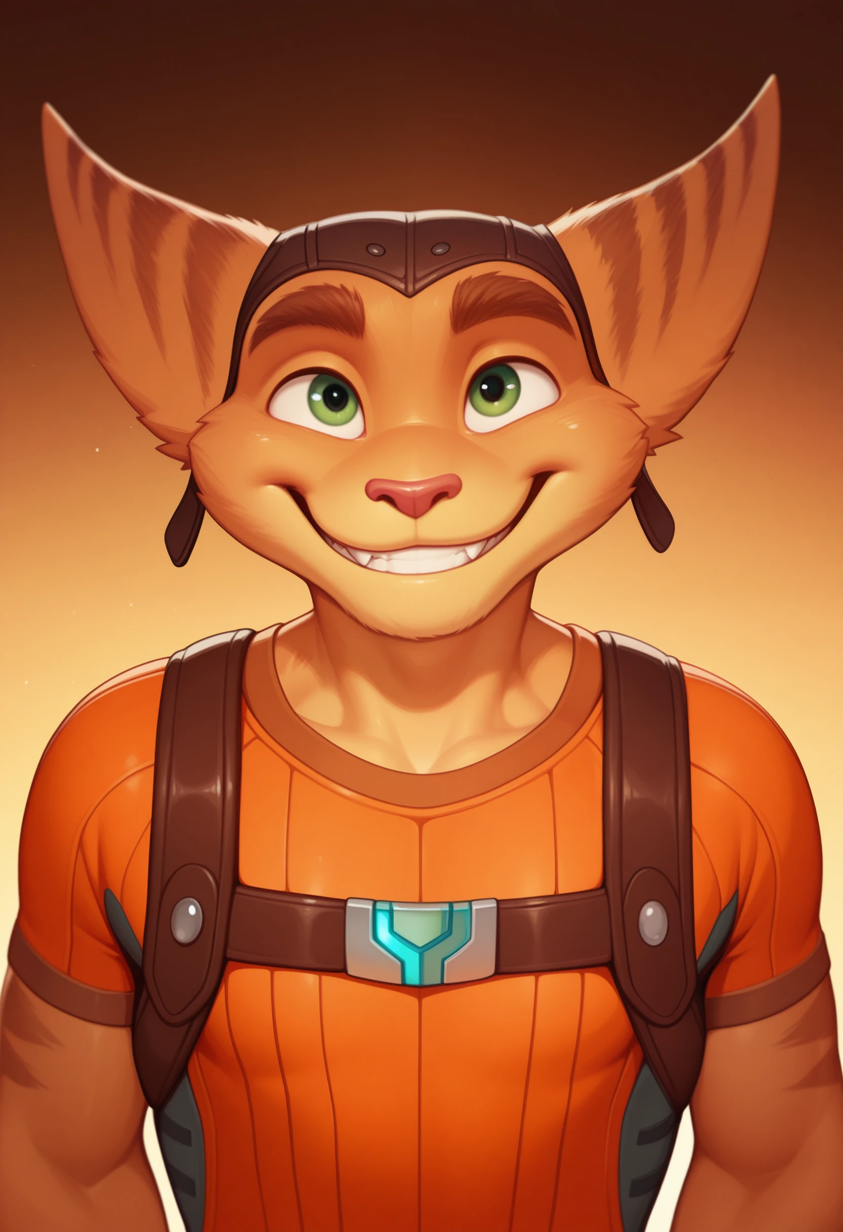 ratchet, detailed eyes, detailed face, detailed fluffy fur, athletic, stripes, male, anthro lombax, (wearing space suit:1.2), handwear, gloves, in a starship, space art, depth of field, solo, detailed background, high quality, masterpiece, 8k, cinematic lighting, backlighting, sharp focus, by rakisha, by zackary911, by chunie, by meesh, by kiyosan, by sigma x, by darkgem <lora:RatchetFRL27nO:te=0.5:unet=1>