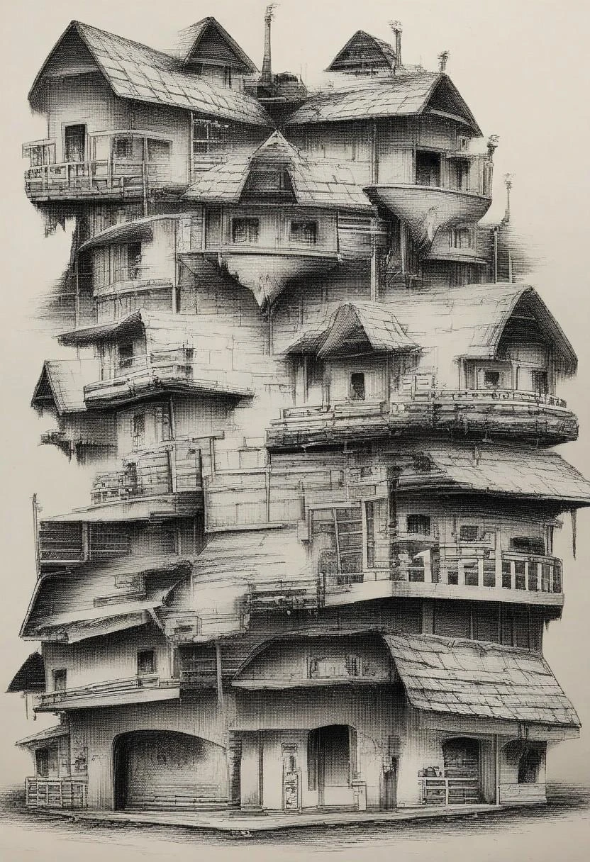 Tiny Buildings Pony(2)