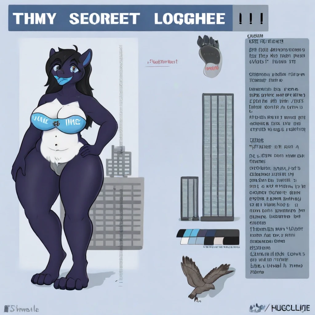 Macro Furry Reference Sheets V1