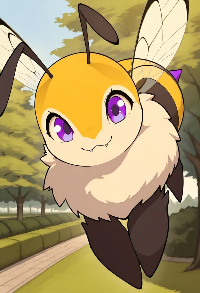 (detailed background, morning environment), (forest)
BREAK
(sssonic2, whisperingfornothing, zackary911)
(detailed, full-length portrait)
BREAK
(tall fit male), anthro, red eyes/iris, antennas, yellow body, black markings  bee stinger, featureless feet, flying, bee
<lora:BeeLORA-000009:1>