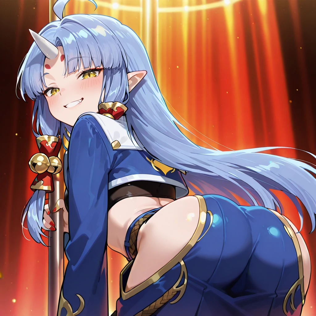masterpiece, best quality, high fantasy outfits, solo, ((white background)), multiple views, (sex pose, spread legs, pussy, fellatio, cock sucking, standing, crouch, sex from behind), thong,