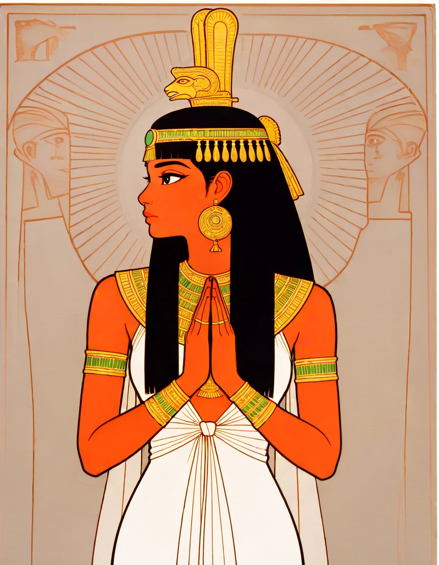 <lora:negXL:0.5> > masterpiece, best_quality, very_aesthetic, highres, absurdres, ultra detailed,
<lora:Egypt_IL:1>egypt, traditional media
1boy, god,dark skin, mural, jewelry, earrings, necklace, hair ornament, rings,arm band, high contrast,