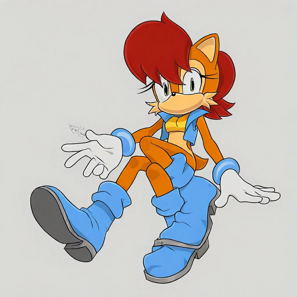 Sally Acorn (Sonic the hedgehog) V1