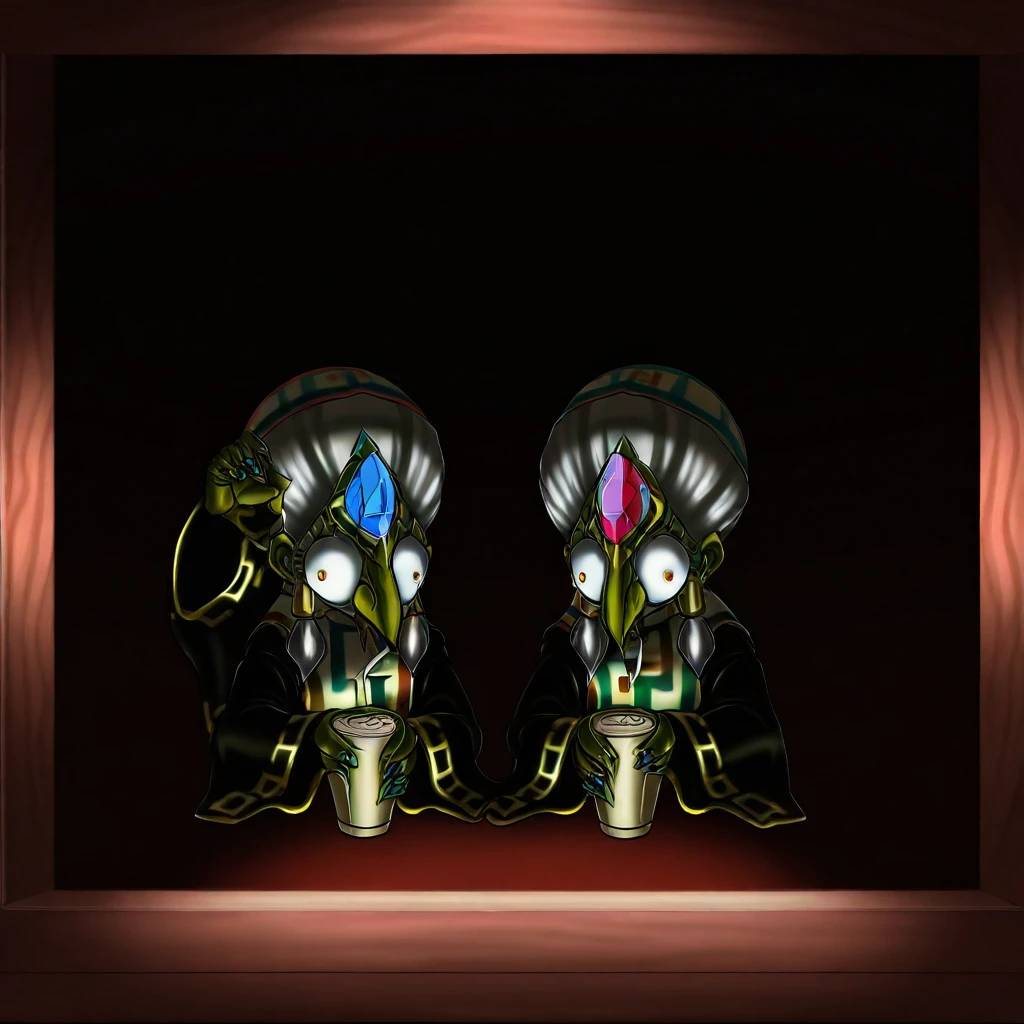 Koume and katome (Twinrova) (the legend of zelda ocarina of time) V1