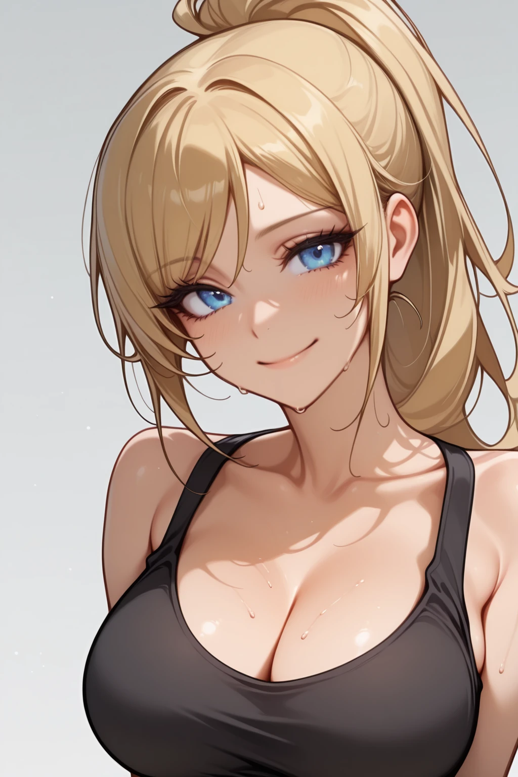portrait of a gorgeous European blonde woman, age 23, straight hair. 
she’s a playboy magazine model. She has a subtle smile and flirts with the camera. 
(She's standing in an tennis court:1.2)

perfect eyes, perfect hands, perfect body, perfect hair, perfect breast, hair behind ear, blurry foreground, UHD, retina, masterpiece, accurate, anatomically correct, textured skin, super detail, high details, high quality, award winning, best quality, highres, 16k, 8k