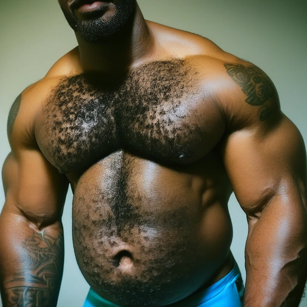 Hairy Black Male V1