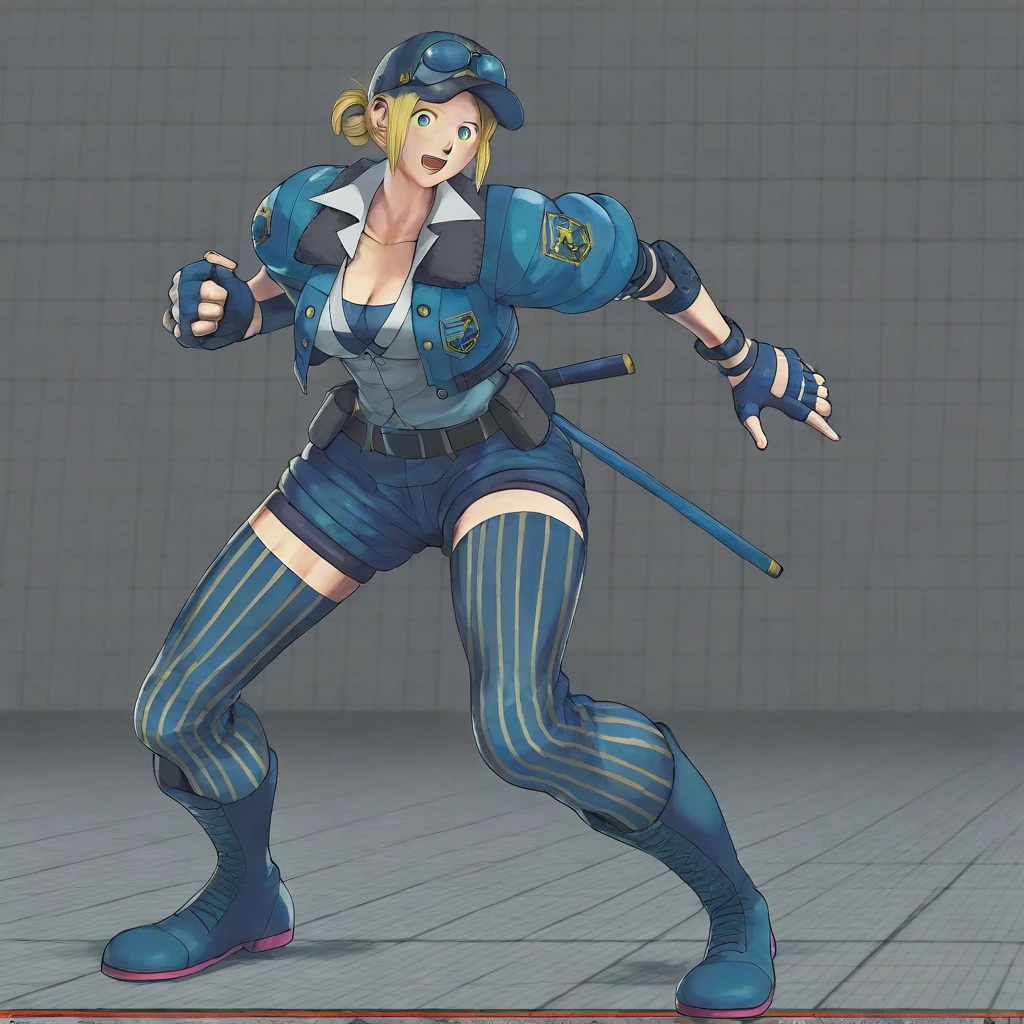 ultra-detailed, ????????, Beautiful body, Beautiful Nose, Beautiful character design, perfect eyes, perfect face, ultra highres, 4K, beautiful legs, perfect legs, Nice hands, Perfect hand, Masterpiece, Best Quality, Highly detailed, illustration, absurdres, street fighter, doll suit, shadaloo doll, dollsuit, expressionless, blank eyes, looking at viewer, red gloves, emotionless, black latex, corrution, mind control, female combatant, full body, hypnotized, unhappy trance, full body suit, ribbed bodysuit, both arms at side, obey, perfect female body, extremely glossy latex, hypnosis, hypnoLora, empty eyes, Mind control device, poses, submissive_pose, Slave, hat, necktie, stand up straight, standing, standing at attention, hat, necktie, belt, latex, ribbed bodysuit, thighhighs, garter belt, Fighting Stance, extending the right arm from the shoulder into the air with a straightened hand, ???? saluting, military, military saluting, salute, thigh boots, 1girl, solo, Kamen Rider Jeanne