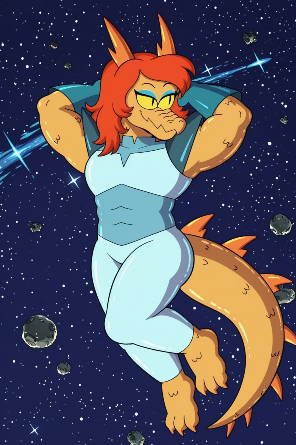 Cosma (Giant Form) - (OK K.O.! Let's Be Heroes) Illustrious
