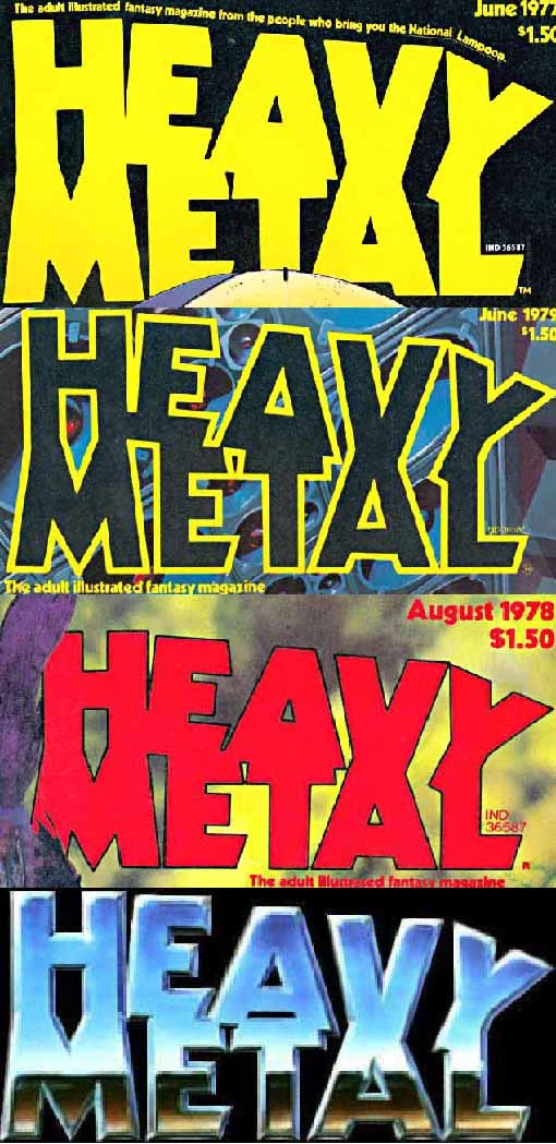 Heavy Metal Magazine V1