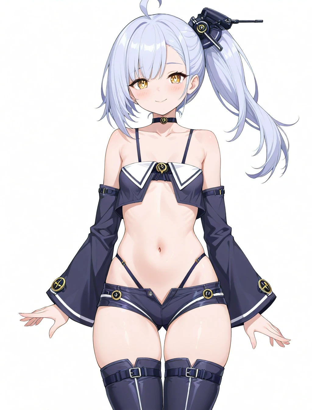 <lora:navi_XL_illustrious-noob_v1:1> 1girl, navi \(azur lane\), casual,, best quality, masterpiece, high quality,  highres, absurdres ,<lora:NoobV065sHyperDmd:1>