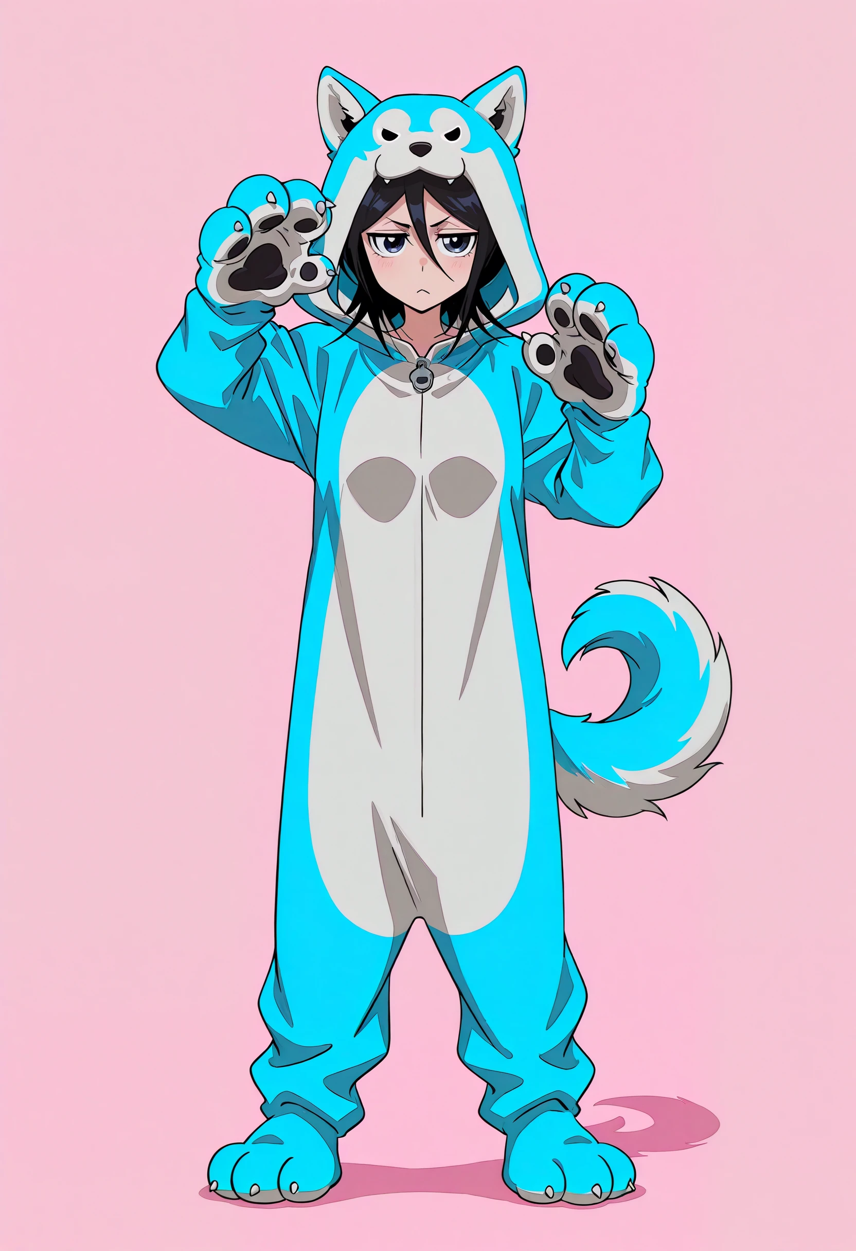 Husky Onesie Illust