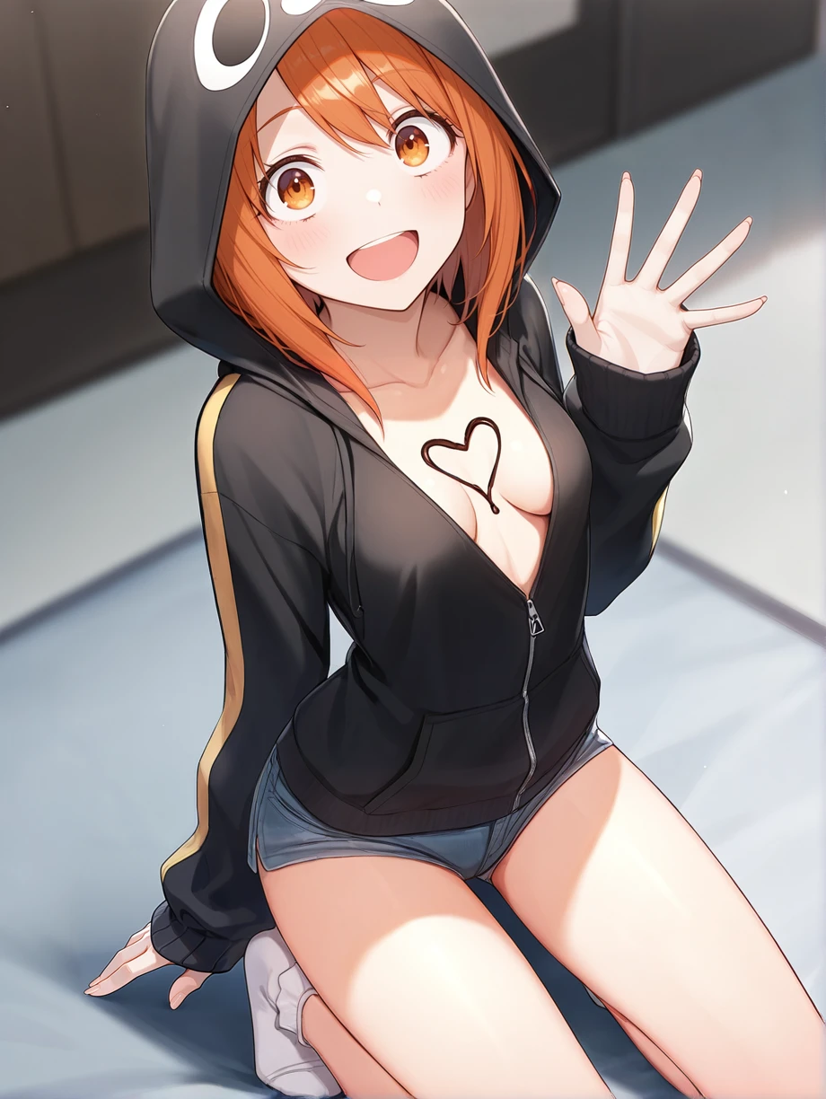 Chocolate Heart on Breasts/ Cleavage [Concept][Illustrious] v0.1