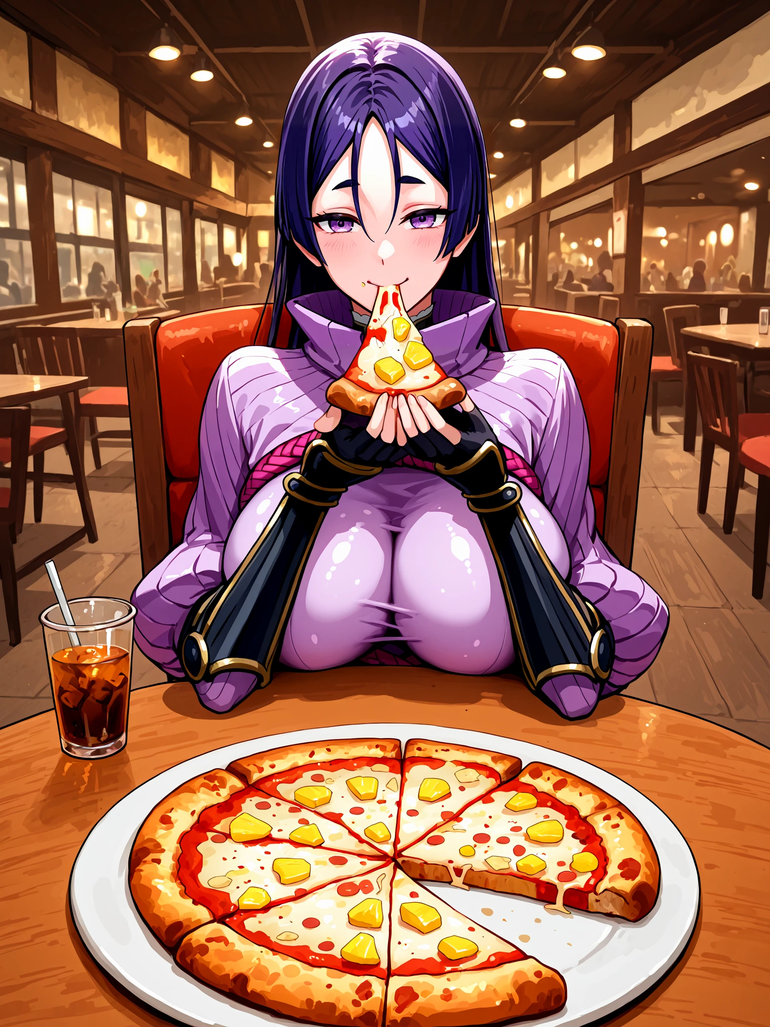 Pineapple on pizza パイナップルピザ V1