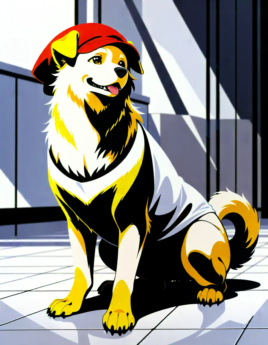 masterpiece, best_quality, very_aesthetic, highres, absurdres, ultra detailed,
<lora:negXL:0.5>, (Golden Retriever:1.16),
<lora:vector_art_IL_MIX_V01:1>