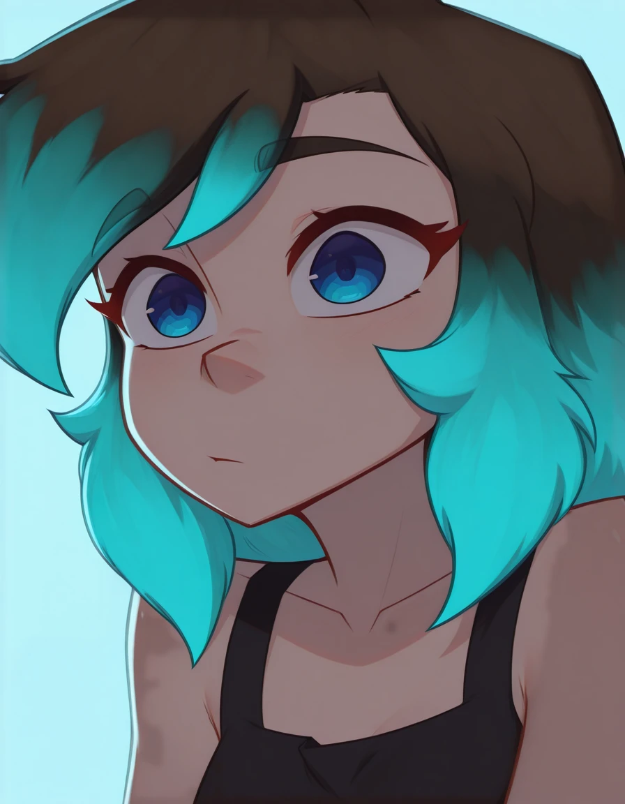 masterwork, illustration, masterpiece, best quality, 
1girl,
<lora:Xyronii_Style_LoRA_Illustrious:1.2> xyr0n11_5tyl3, close up, dramatic lighting, shadows, 1girl, gradient hair,
<lora:OC_Rae_Character_LoRA:1> ra3lyn,  lazypos,