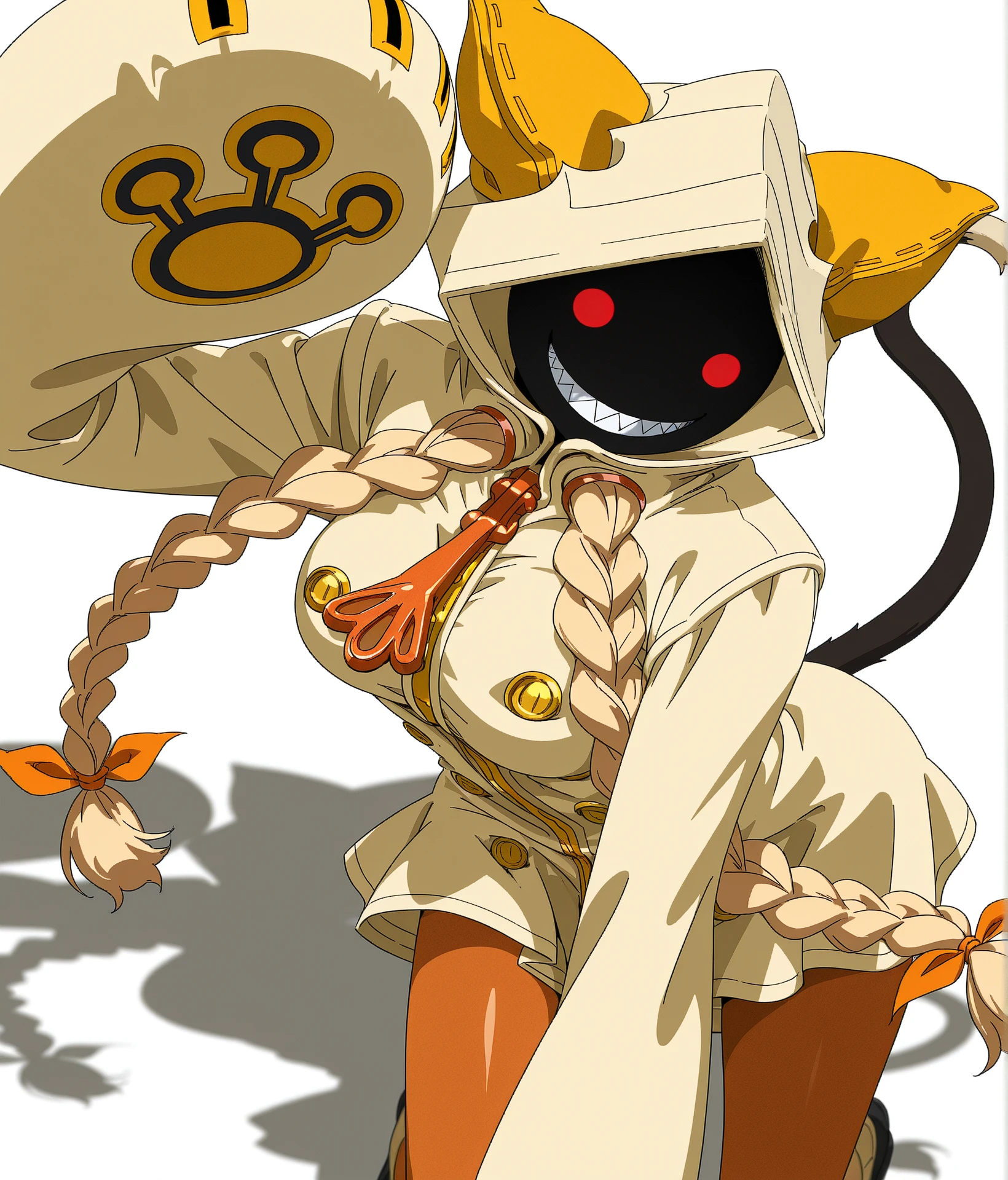 Best Quality, master part, detailed, ((Skullgirls characters, cerebellum sfw)), Best Quality, cerebellum sfw, detailed, natural action pose