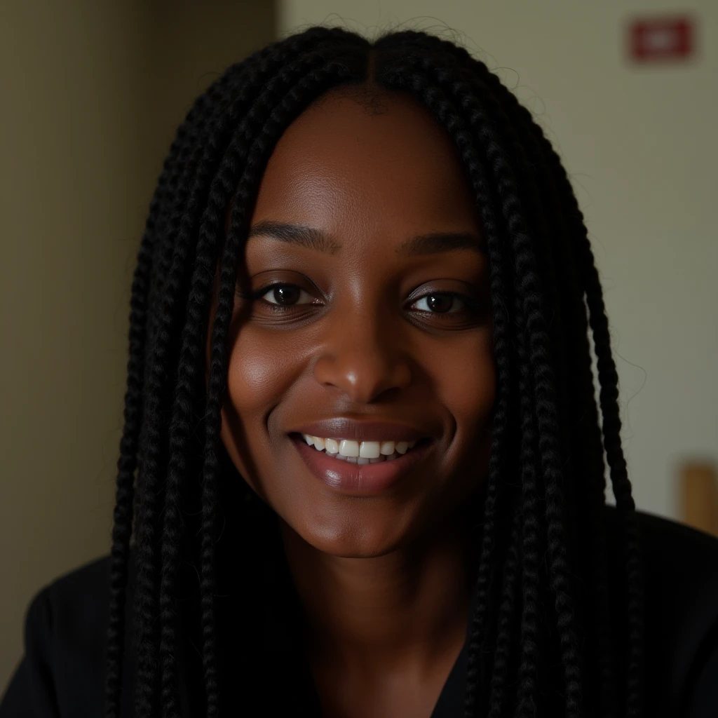 African Beauty cinematic photographic style F1D
