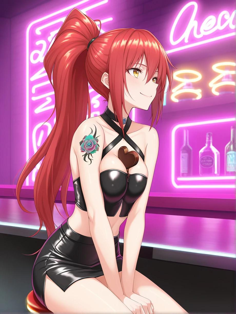 Heart shaped chocolate between Breasts / inside Cleavage [Concept] [Illustrious] v0.1