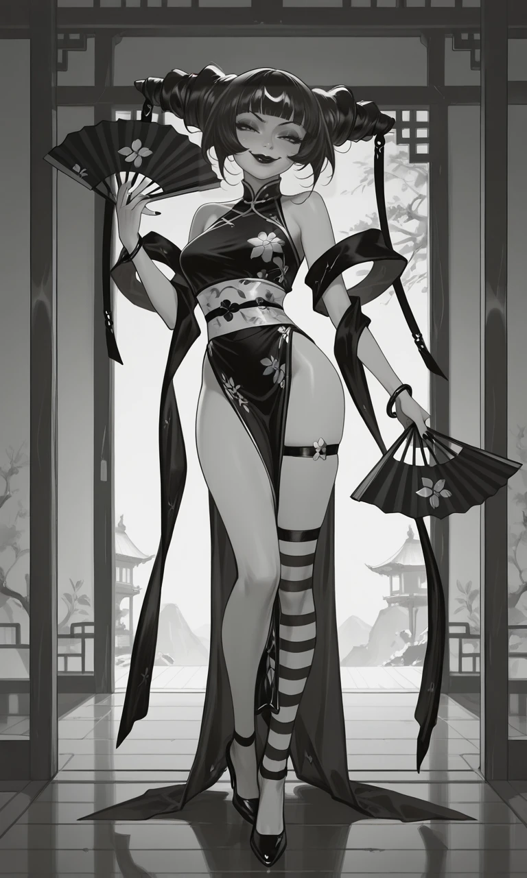 number art、Pure dark skin,Barefoot,Holy,Yuruchara style、Large breasts,Off-the-shoulder attire,nabel,Big breasts Thin waist,cleavage,Raised sexy,Be red in the face