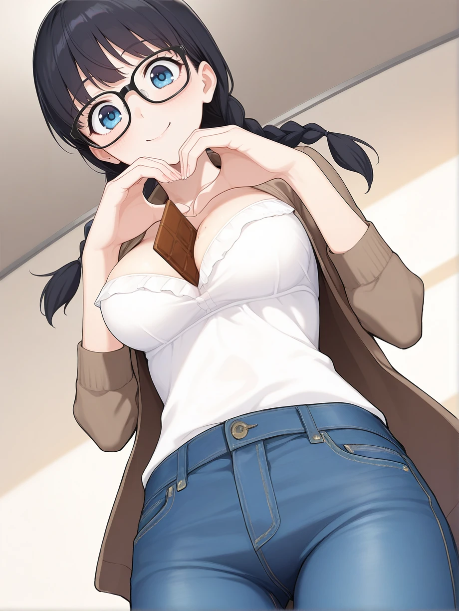 Chocolate Bar Between Breasts [Concept] [Illustrious] [WIP] v0.1