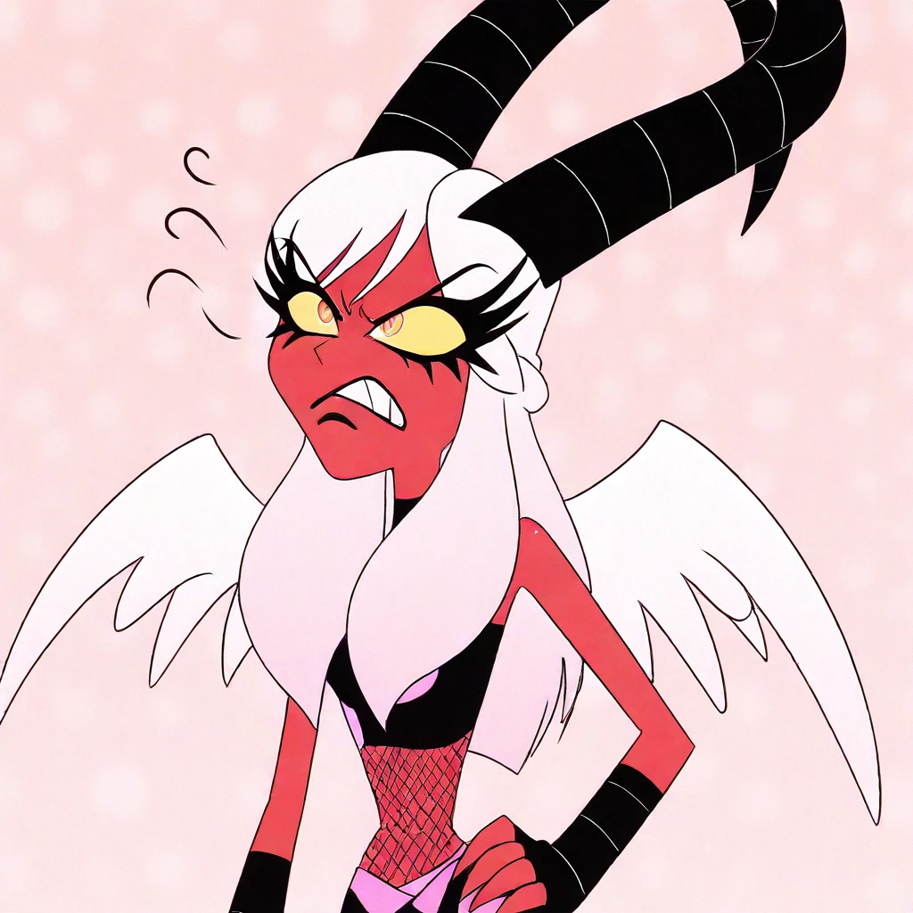 Desdemona Mayday Hazbin Hotel OC (Illustrious Version) V1