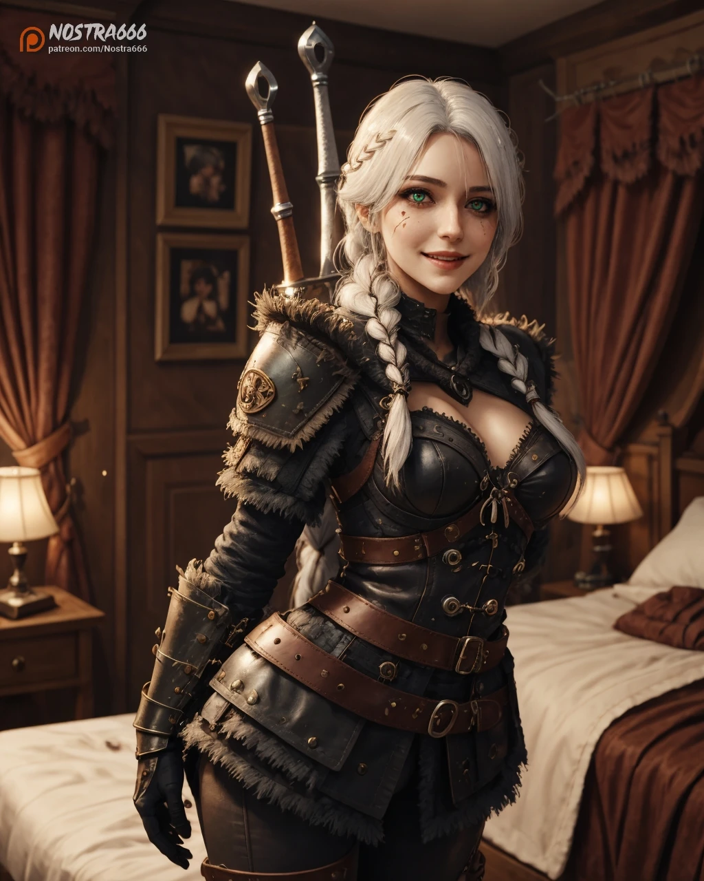 Cirilla Fiona Elen Riannon, Ciri Witcher 4 IV Pony SD1.5 SD 1.5