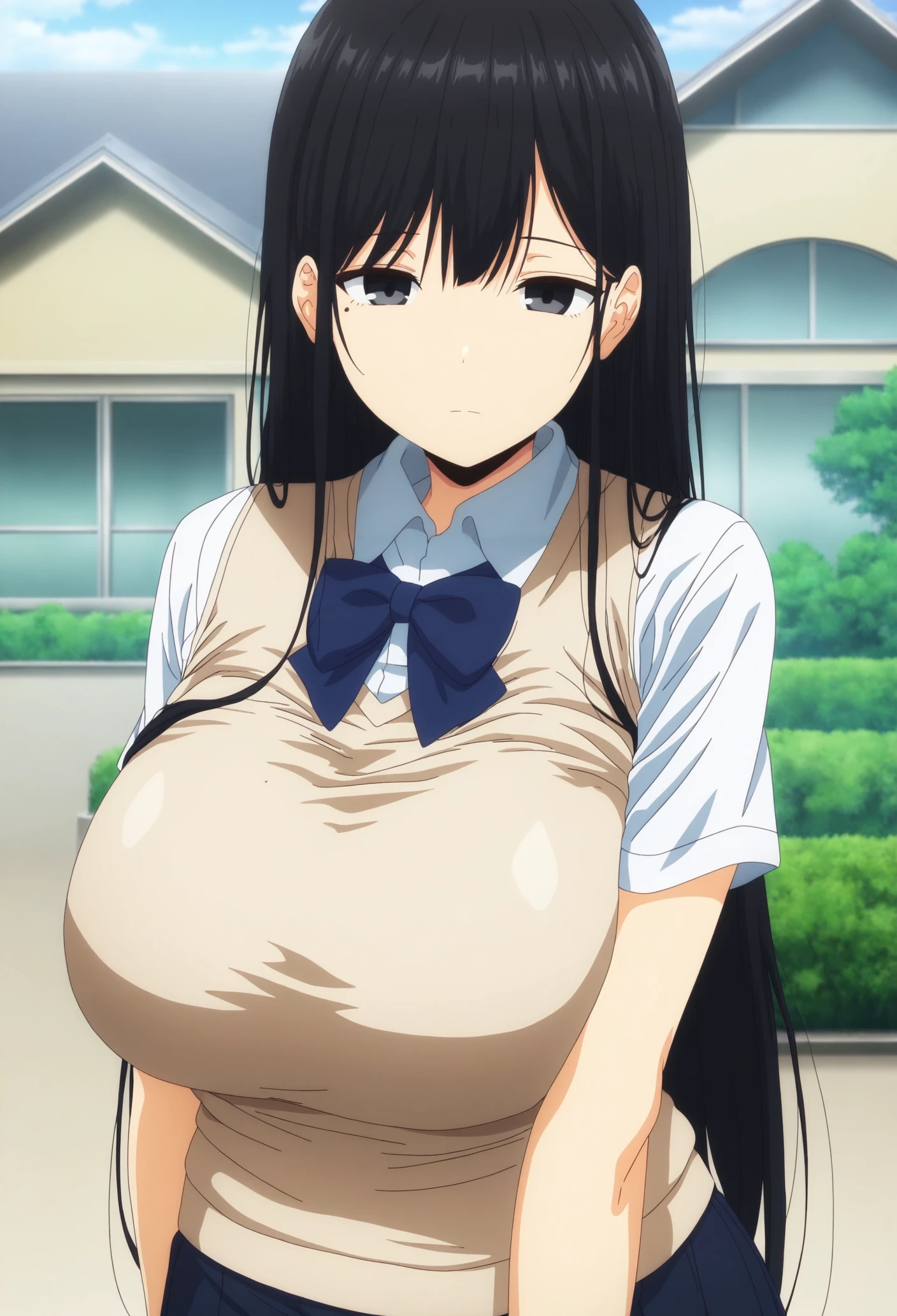 Kazusawa Nanami 种泽奈奈生 種沢ななみ | I asked you to put on the ?????? 明明说好要戴套套的 ゴムをつけてといいましたよね waiNSFWIllustrious