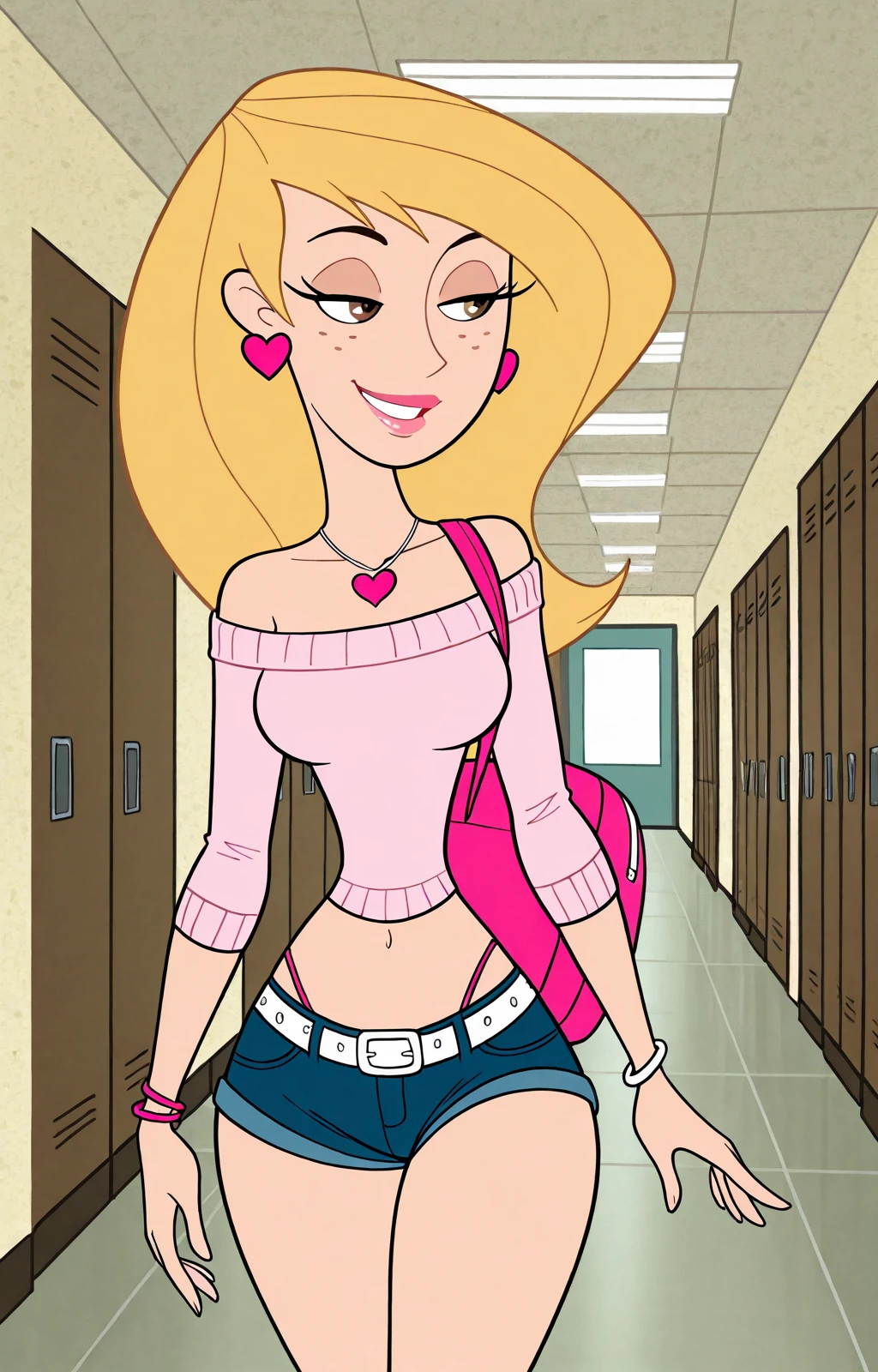 Veronica Stoppable (Ron Stoppable (gender swap)) illust version