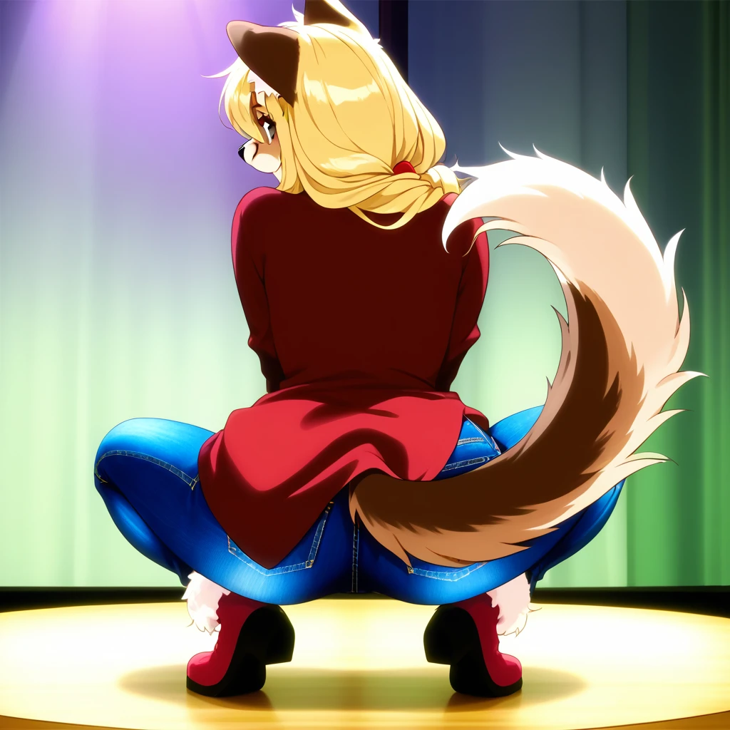 Apple Bottom Jeans Boots with the Fur - Meme [Pony] Clothing + Pose Concept LoRA v1.0