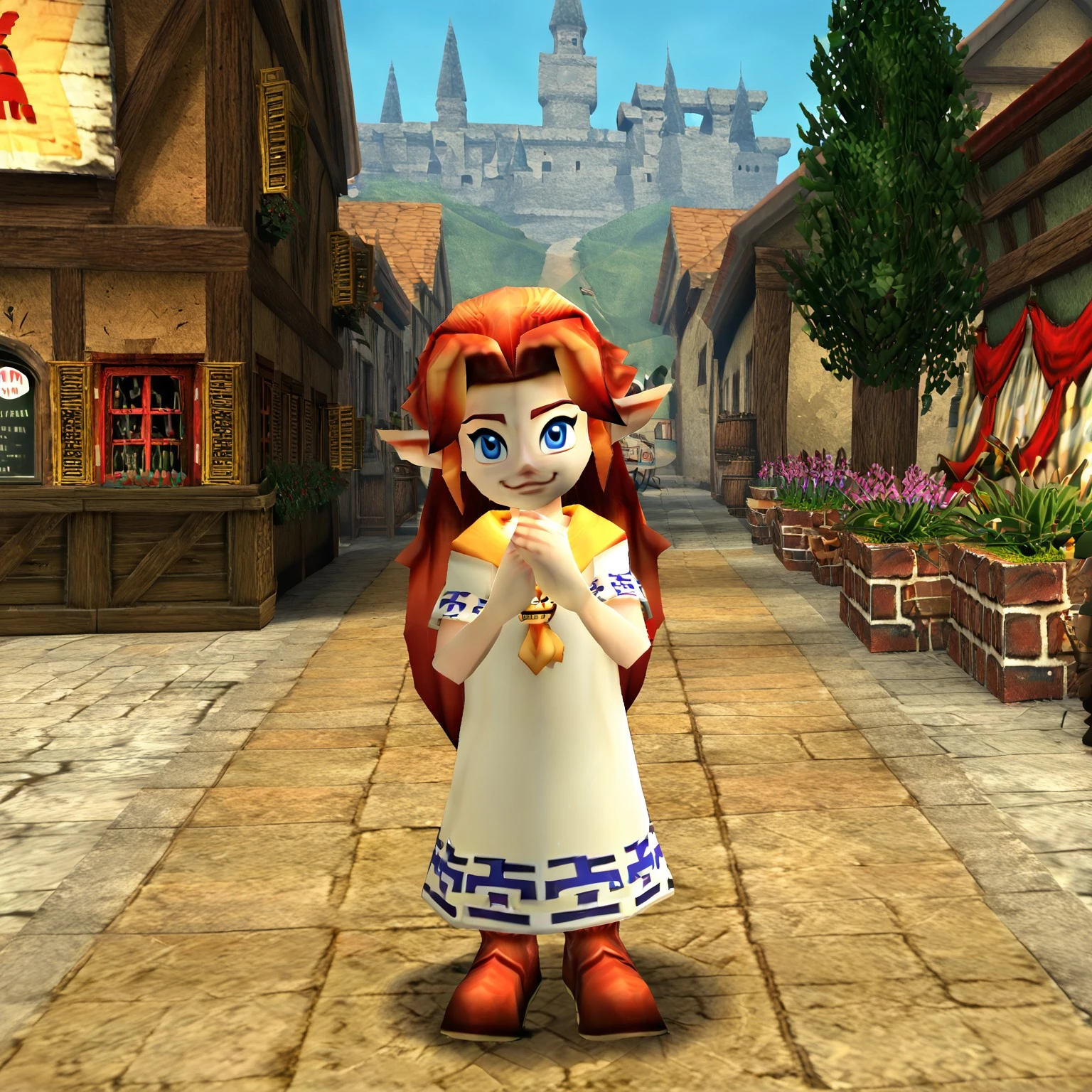 Malon (zelda ocarina of time, OoT) 3Ds Ver Pony v1.0