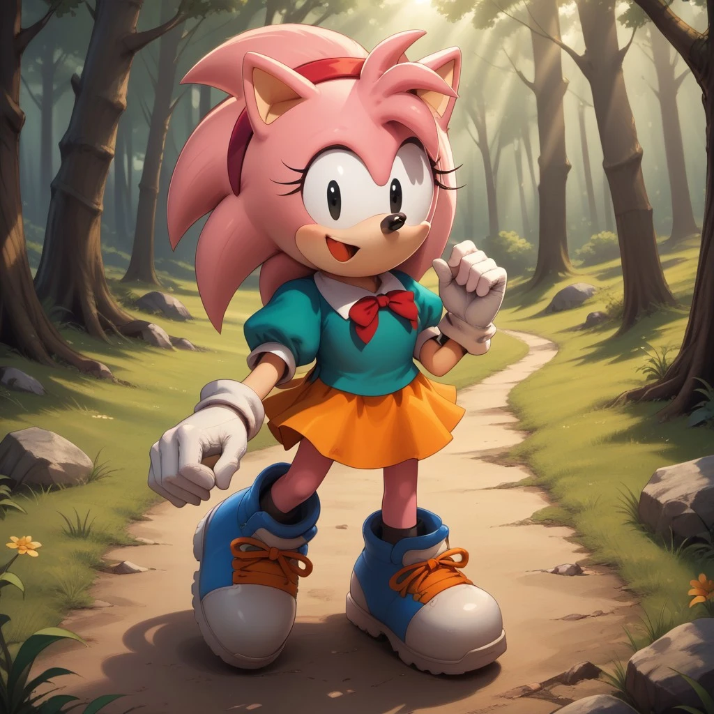 Classic Amy Rose (Sonic The Hedgehog) v1.0