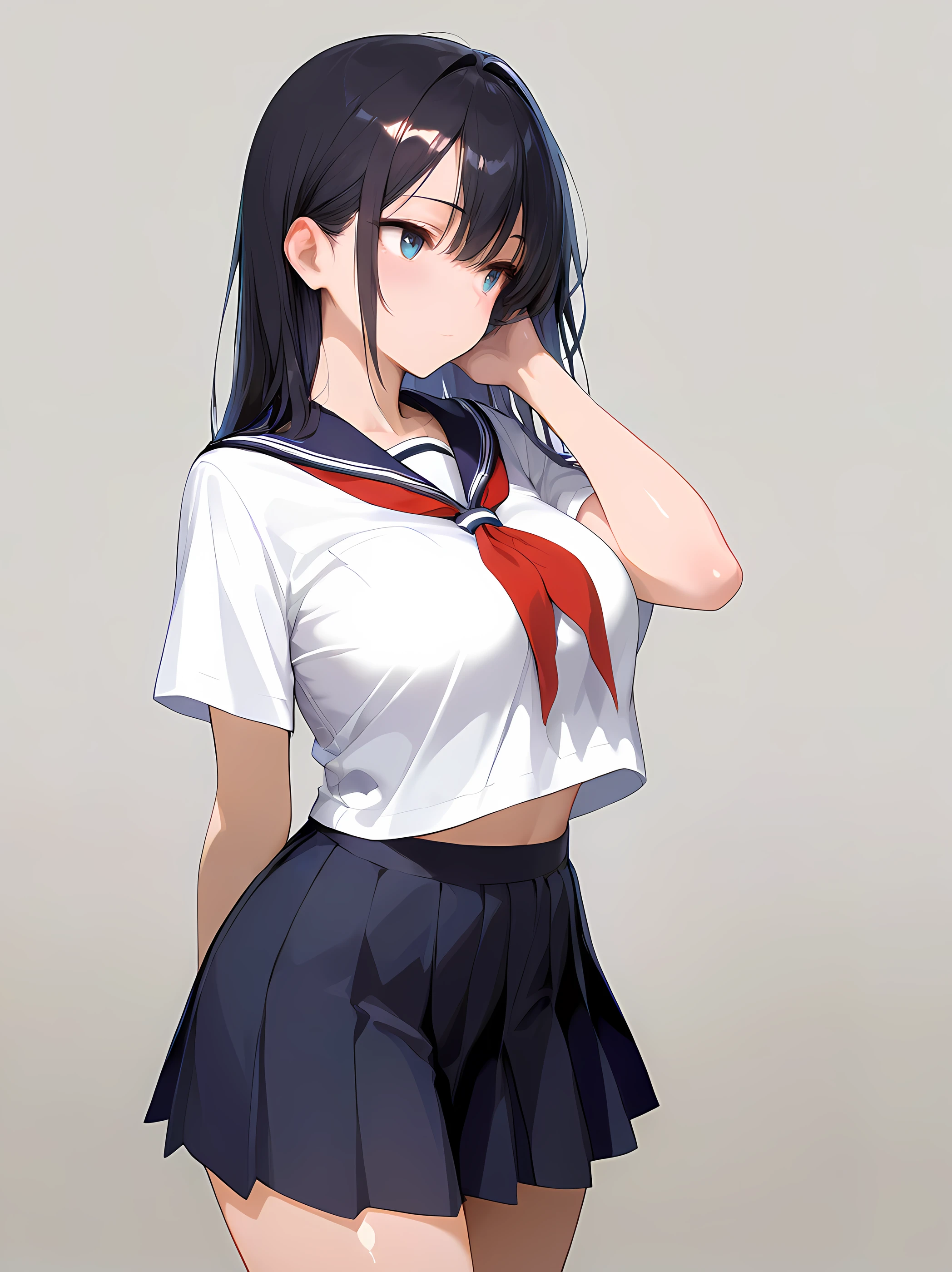 学生服/school uniform(XL,pony) v1.0 XL(animagine4)
