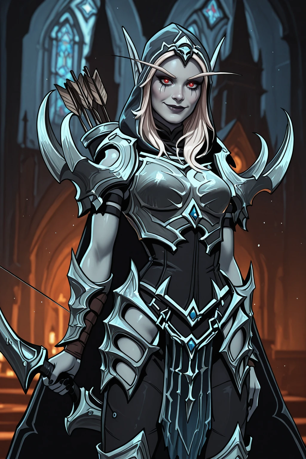Lady Sylvanas Windrunner 5 Outfits (Warcarft) | Illustrious v1.0 Shadowlands