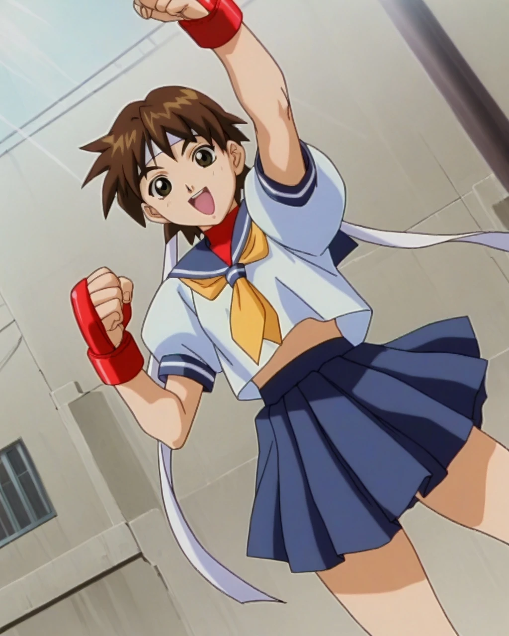 Kasugano Sakura - Street Fighter [Classic Anime] 1999 OVAs