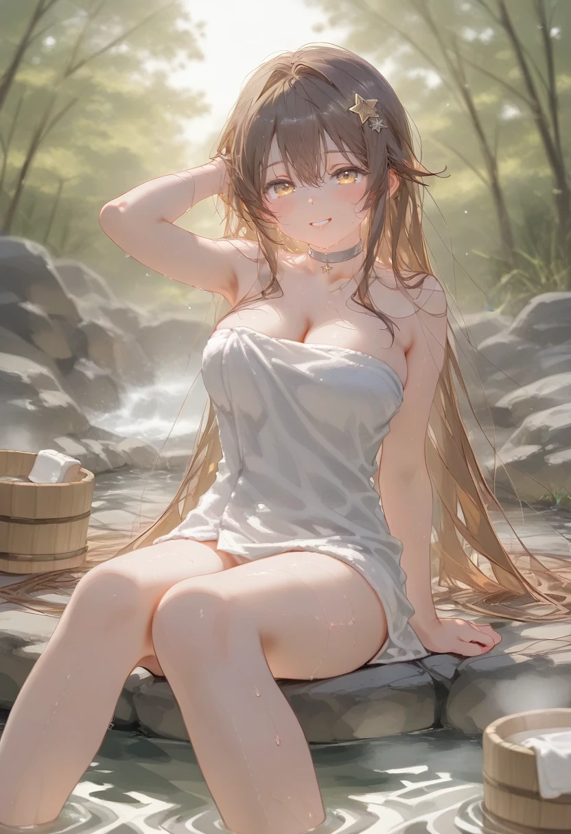 ((masterpiece)), ((best quality)), (ultra-detailed), ((kawaii)), cute, (lovely), ((sexy)), (ero), ((extremely detailed)), 4K, (8K), best quality, (beautiful), anime style, upper body, from below, heavy outline, clear outline, full body focus, outdoor, (((Asuna, SAO))), (nude:1.5), ((beautiful orange eyes)), (large breast), (pov,squatting,leaking pee,peeing,trembling,puddle of peeing:1.5), (arms behind back:1.3), shiny-glistening, gleaming