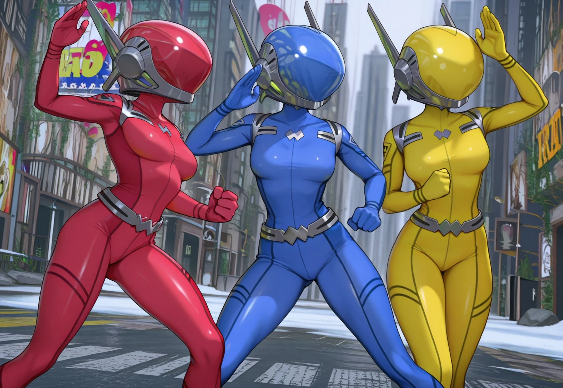 Agent Red/Yellow/Blue - Miraculous V1