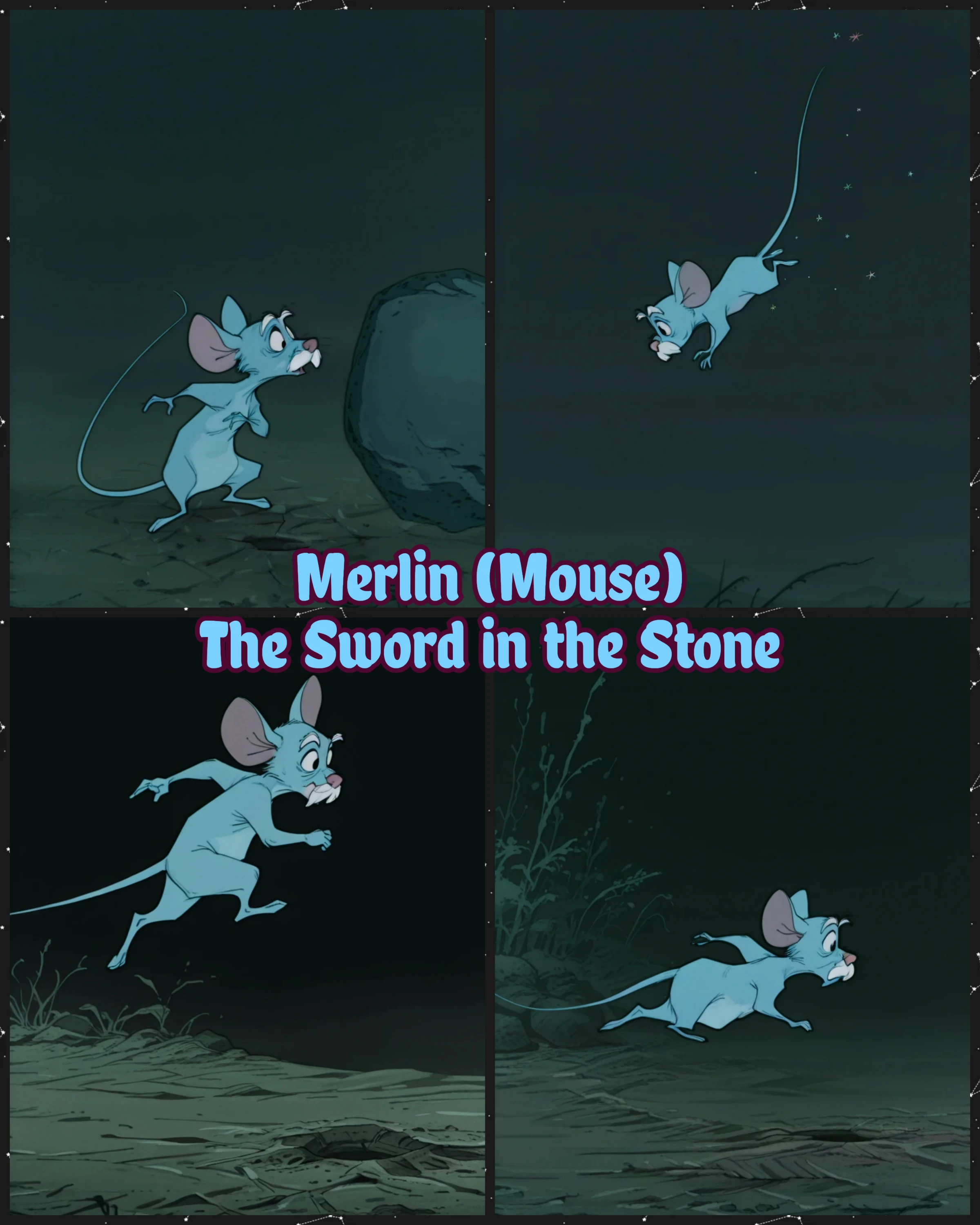 Merlin (Mouse) | The Sword in the Stone | IllustriousXL & PonyXL Illustrious